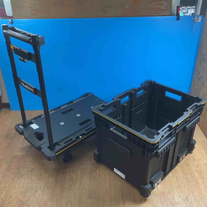 【中古品／店頭受取り限定】タジマ セフ台車 CT-DHTOR セフツールバスケット TB-TBSKW セット販売♪【岩槻店】