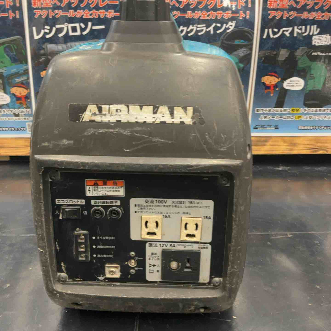 【中古品】 北越工業(エアーマン/AIRMAN) インバーター発電機 HP1600SV 【藤沢店】
