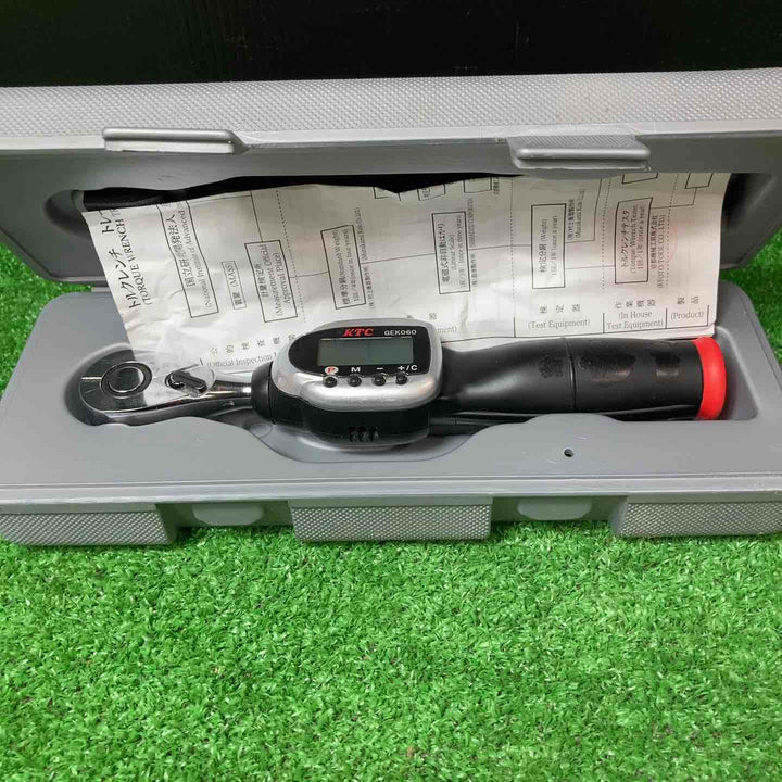 KTC(ケーテーシー) デジタルトルクレンチ デジラチェ GEK060-R3 9.5sq【岩槻店】