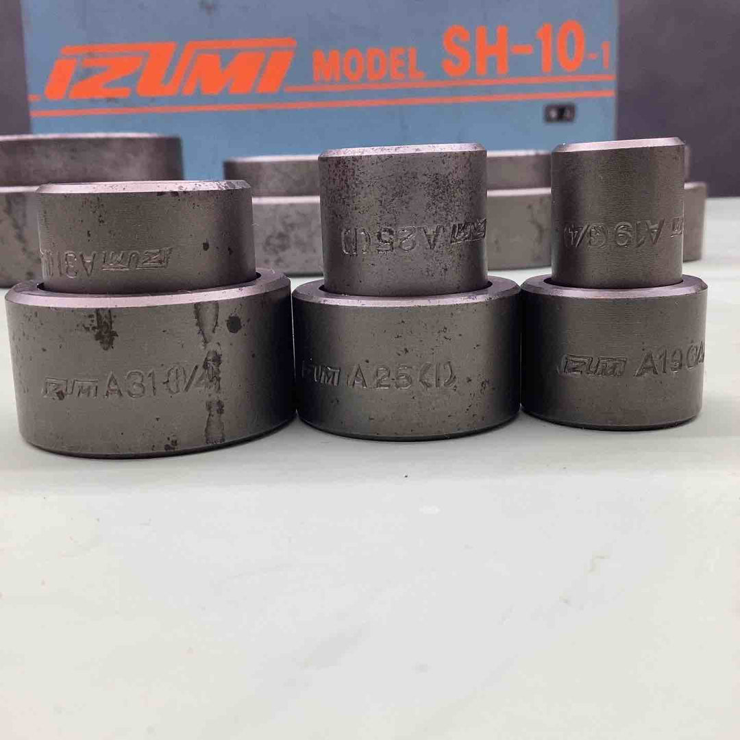 IZUMI パンチセット SH-10- 1 油圧パンチャー  パンチャーコマ　コマのみ【越谷店】