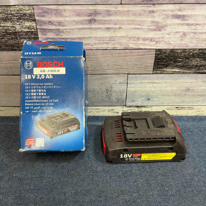 ◇ボッシュ(BOSCH) 18V2.0Ahリチウムイオンバッテリー A1820LIB【八潮店】