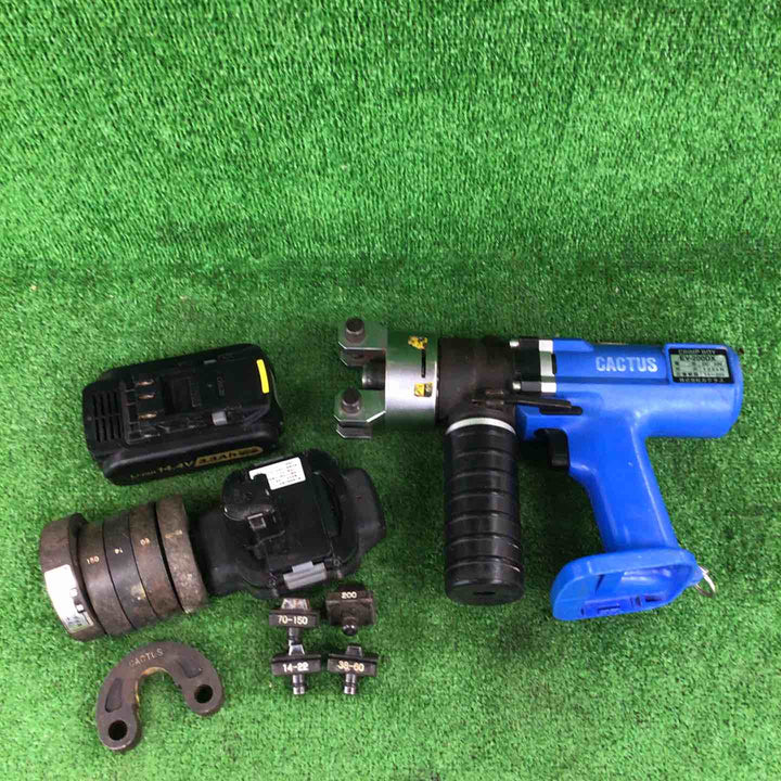 ◇カクタス(CACTUS)  コードレス油圧式圧着工具 EV-200DX クリンプボーイ【川崎店】