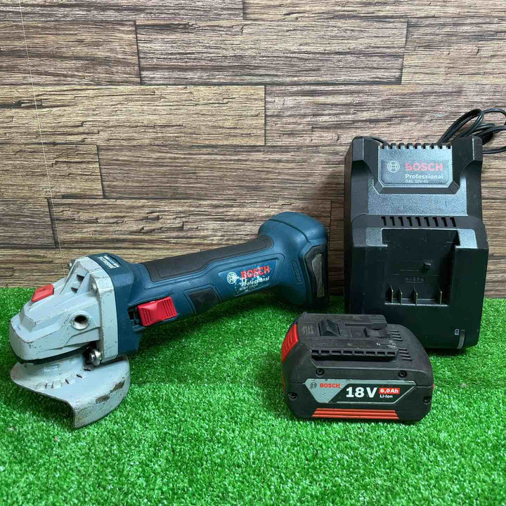 ボッシュ(BOSCH) 18Vコードレスディスクグラインダー GWS18V-7(6.0Ahバッテリー1個・充電器付)【桶川店】
