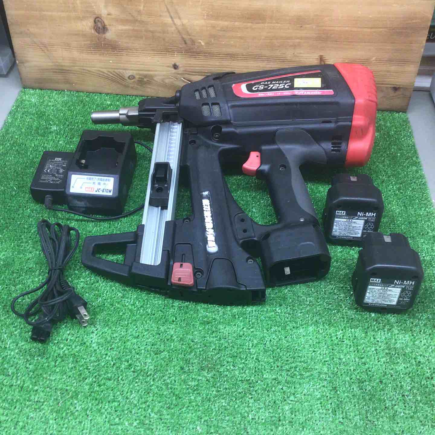 現状品】 マックス/MAX コードレスガスネイラ GS-725C 【鴻巣店