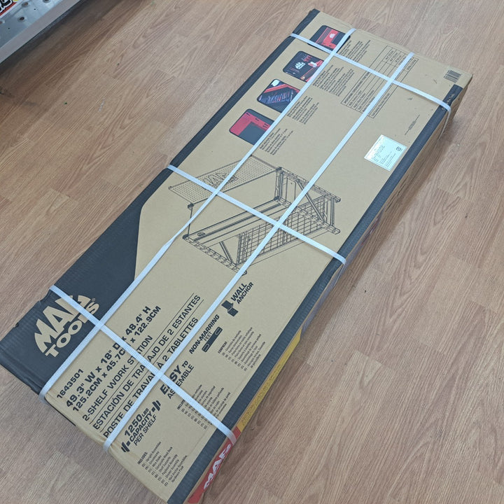 【未使用品】マックツール(MACTOOLS) ペグボード付ワークベンチ【岩槻店】