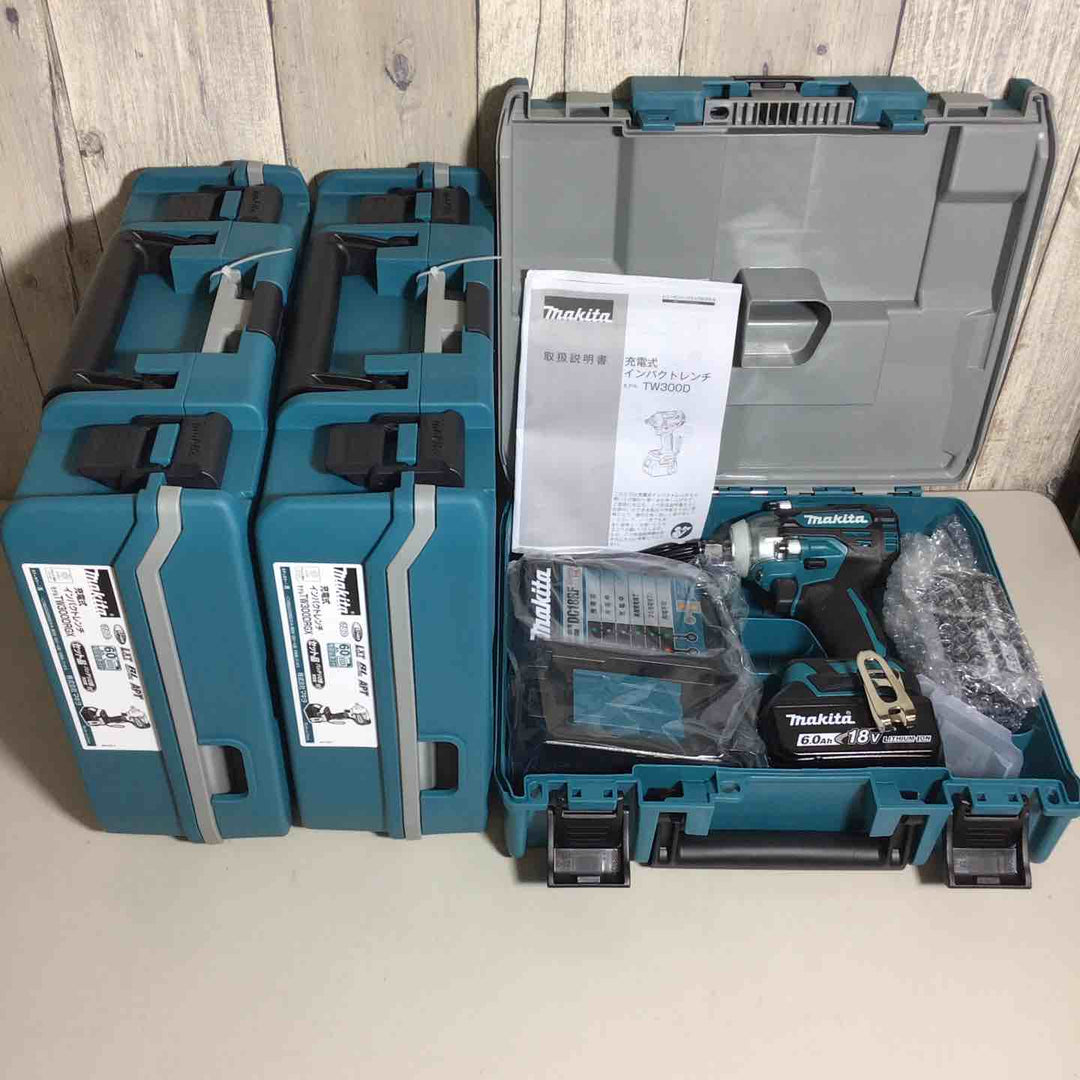 【未使用品】 マキタ makita コードレス インパクトレンチ TW300DRGX 3台 純正 純正品 【戸田店】
