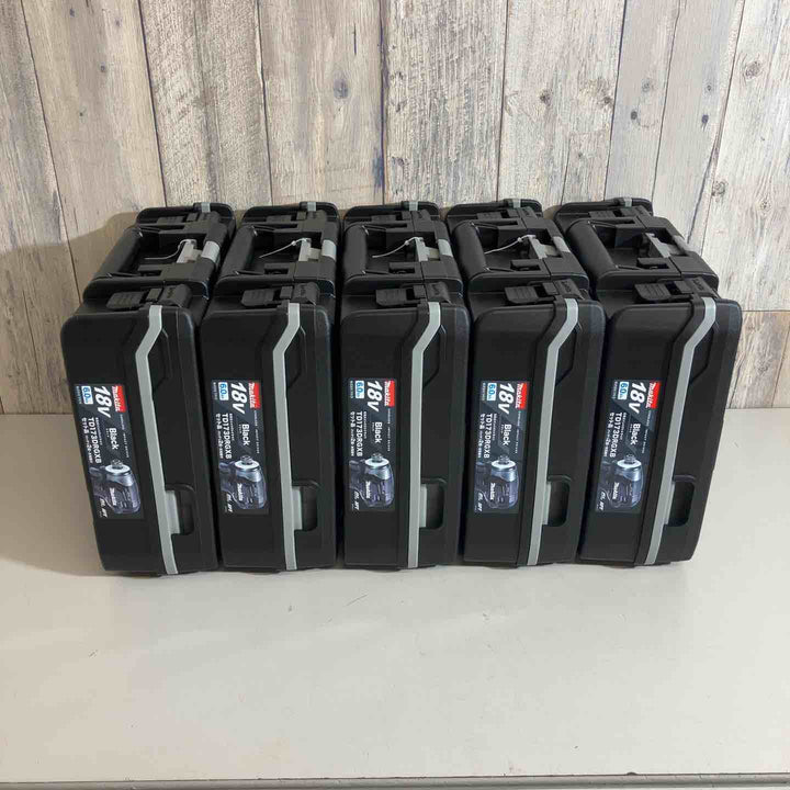 【未使用品】マキタ(makita) コードレスインパクトドライバー TD173DRGXB ブラック 黒 5台セット【戸田店】