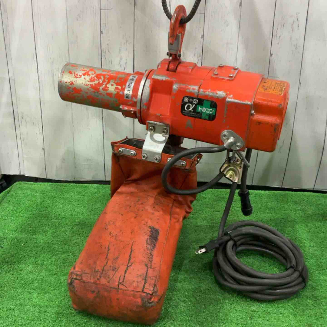 【店頭受取り限定】◇象印 懸垂式小型電気チェーンブロック αSV-05 (500kg 揚程6m 無段速型)【川口店】