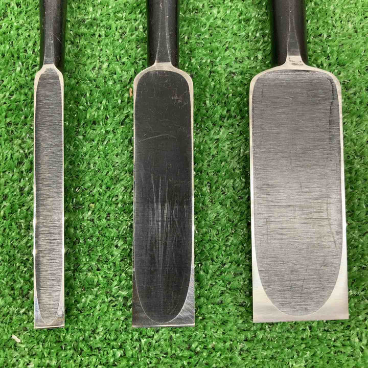 【中古現状品】 鑿 のみ 国寿 銘 ＊3本組 【鴻巣店】