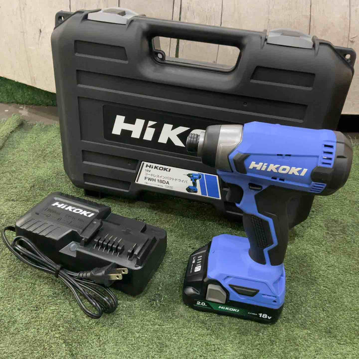 ◇ハイコーキ(HIKOKI ※旧:日立工機) コードレスインパクトドライバ  FWH18DA(BG) 動作確認済【川口店】