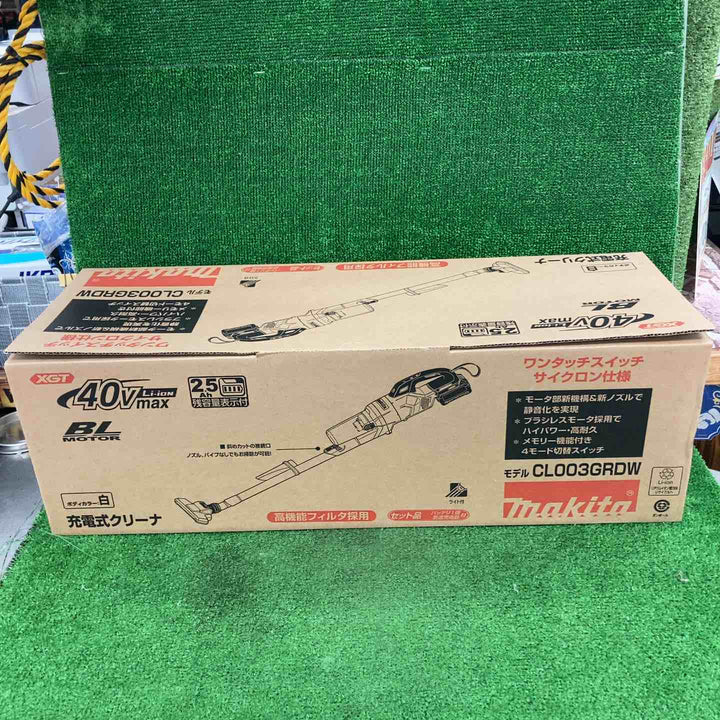 ★マキタ(makita) コードレスクリーナー CL003GRDW【川崎店】