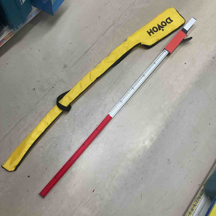 【店頭受取り限定】DOVOH 伸縮レベリングロッド アルミ製 2.4m DP2400【町田店】