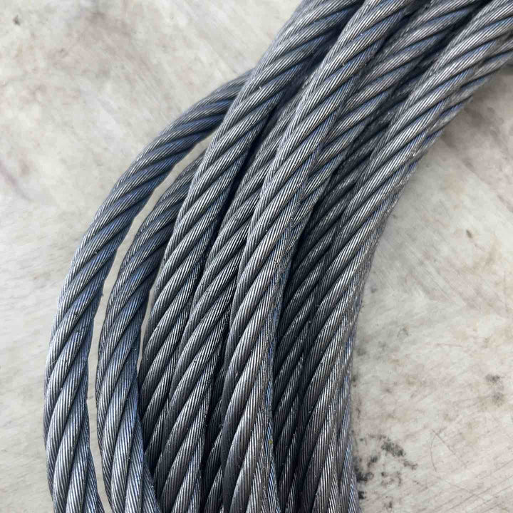 玉掛け索　ワイヤー　12ｍｍ×10ｍ　2本セット【越谷店】