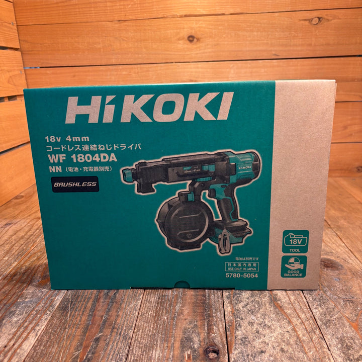 【未使用品】ハイコーキ(HIKOKI ※旧:日立工機) コードレススクリュードライバー WF1804DA(NN)(本体のみ)【所沢店】
