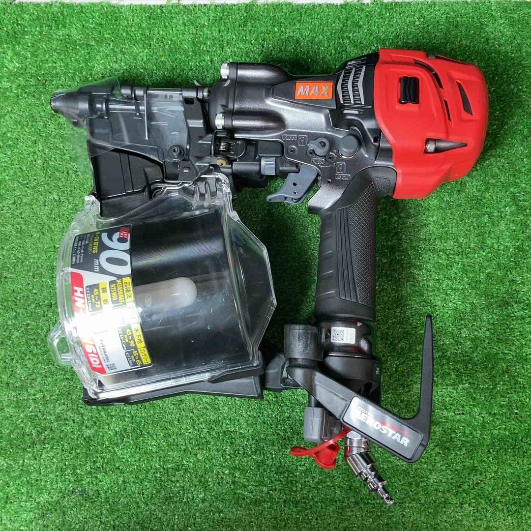 【美品】★マックス(MAX) 高圧エア釘打ち機 HN-90N6(D)-G【岩槻店】