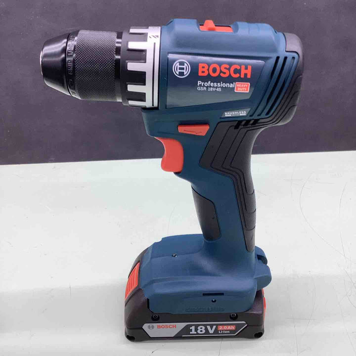 BOSCH　充電式ドライバドリル　GSR18V-45【越谷店】