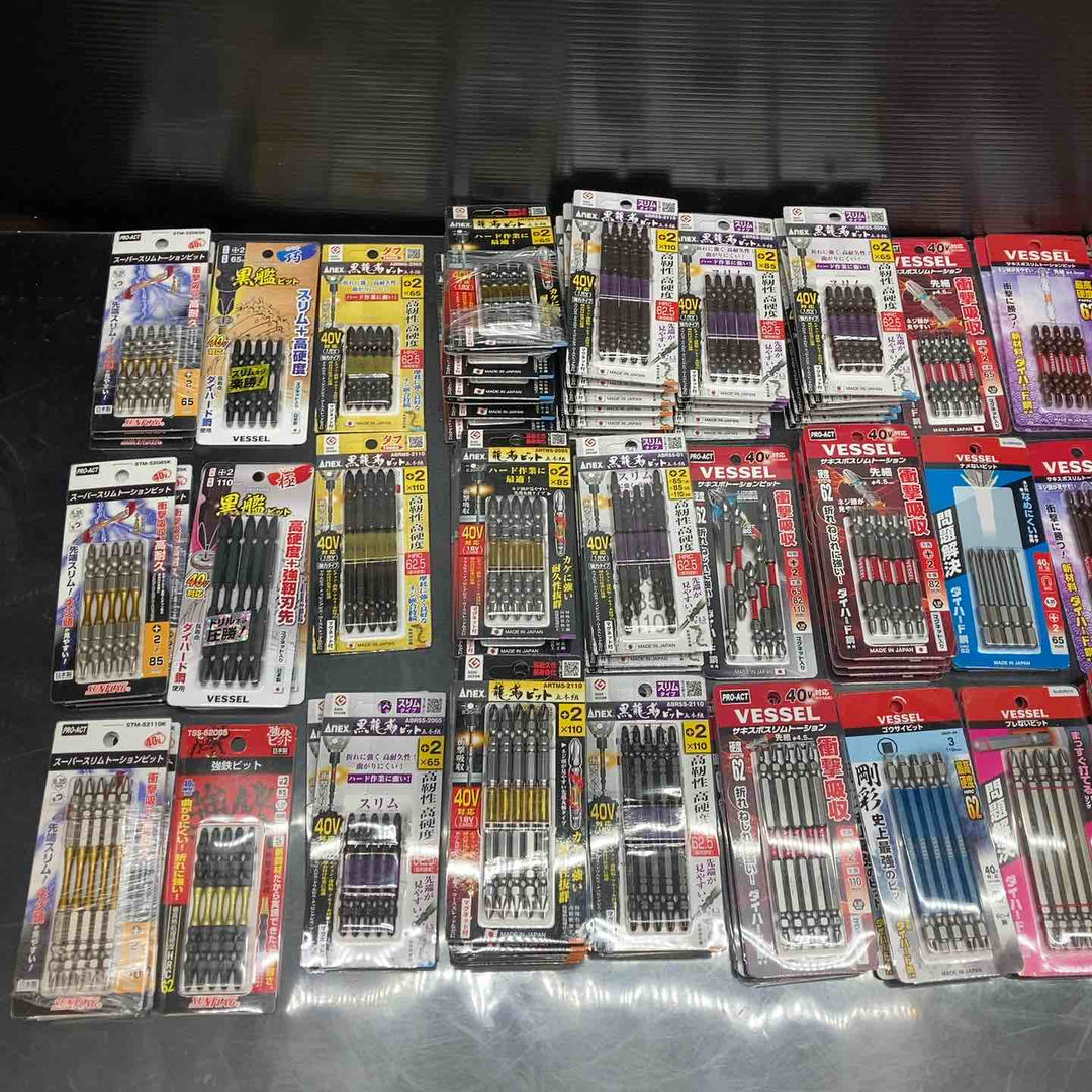 【未使用品】ビット5本入り×100個まとめ売り！ANEX アネックス 龍靭 VESSEL ベッセル サキスボ等♪ +インパクト用【川越店】