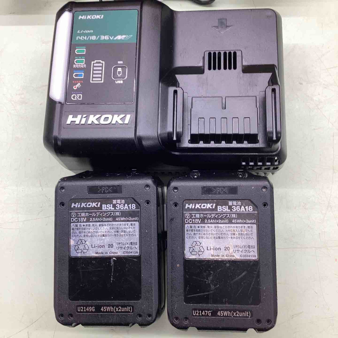 ★ハイコーキ(HIKOKI ※旧:日立工機) コードレスインパクトドライバー WH36DC(2XPG)【越谷店】