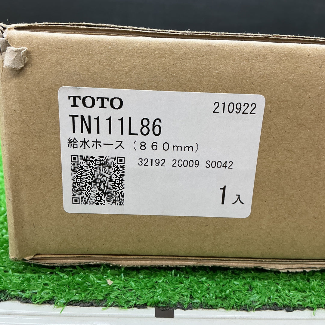 【未使用品】TOTO 給水ホース860mm TN111L86【電材館越谷店】