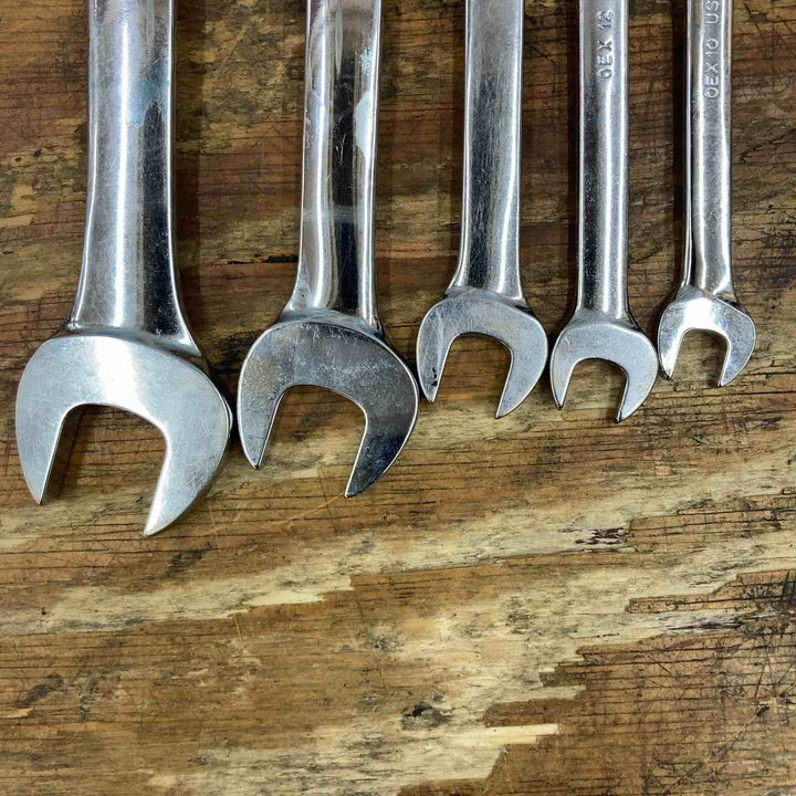 【中古品】▲スナップオン(Snap-on) コンビネーションレンチ OEX40/36/34/32/30/24/20/14/12/10 10本組 旧ロゴ【柏店】