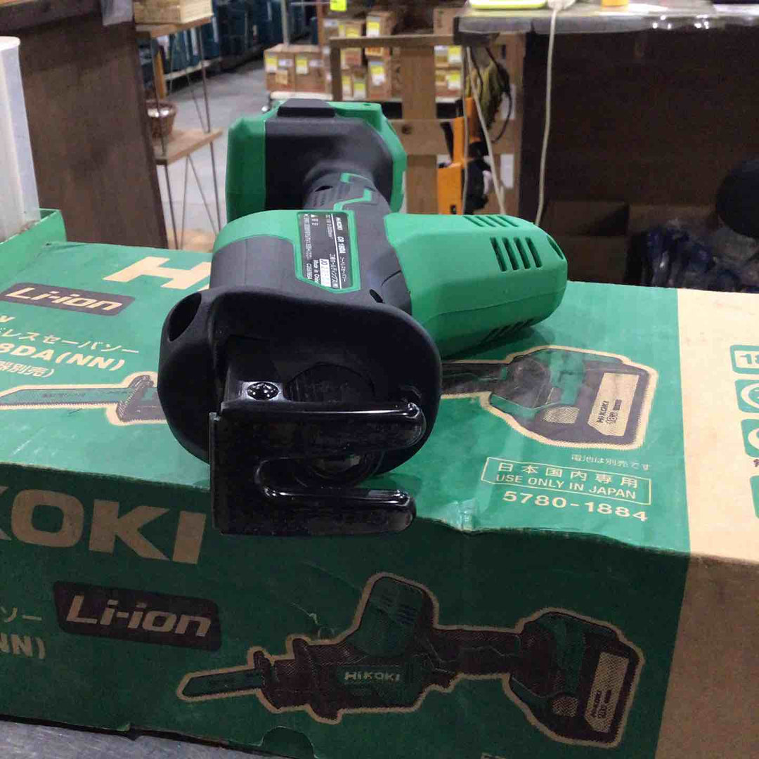 ☆ハイコーキ(HIKOKI ※旧:日立工機) コードレスセーバーソー CR18DA(NN)【川口店】