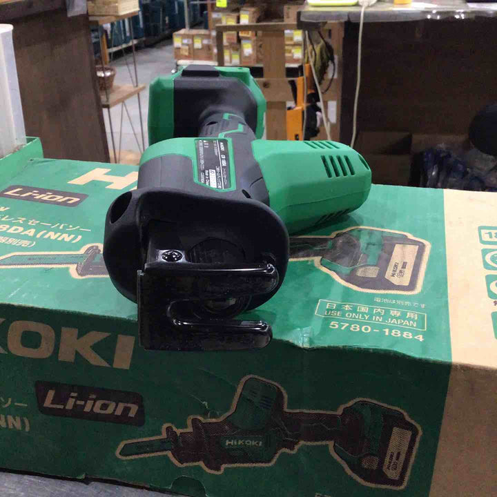 ☆ハイコーキ(HIKOKI ※旧:日立工機) コードレスセーバーソー CR18DA(NN)【川口店】
