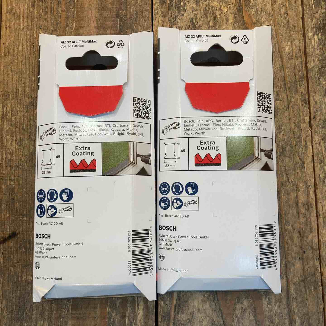【未使用品(未開封)/送料無料】ボッシュ(BOSCH) マルチツールブレードスターロック AIZ32APILT/5 5本入り 2個【所沢店】