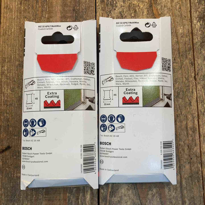 【未使用品(未開封)/送料無料】ボッシュ(BOSCH) マルチツールブレードスターロック AIZ32APILT/5 5本入り 2個【所沢店】