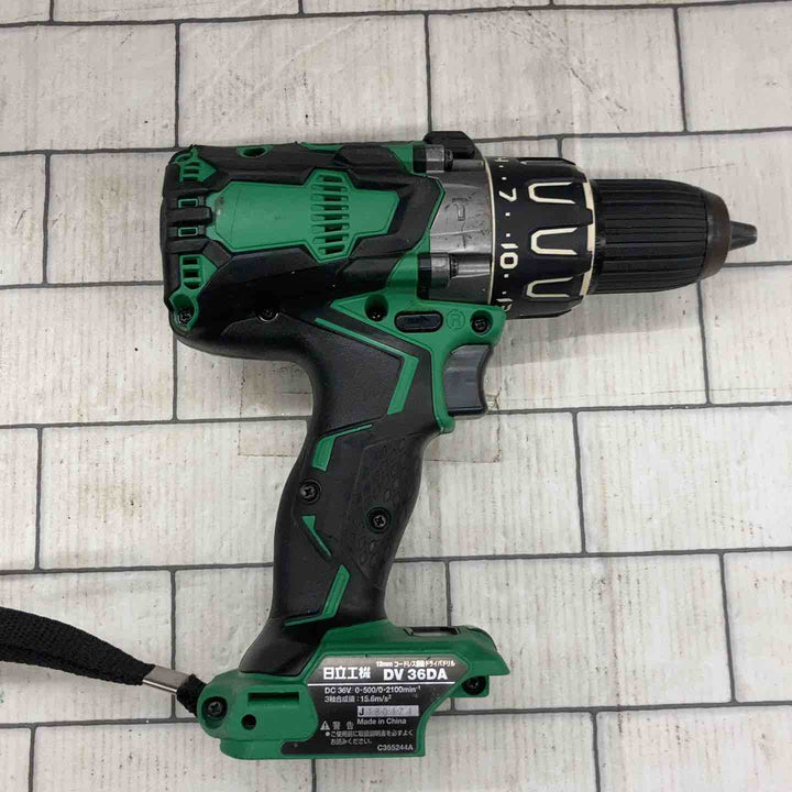 ★ハイコーキ(HIKOKI ※旧:日立工機) コードレス振動ドリルドライバー DV36DA(2XP)【藤沢店】