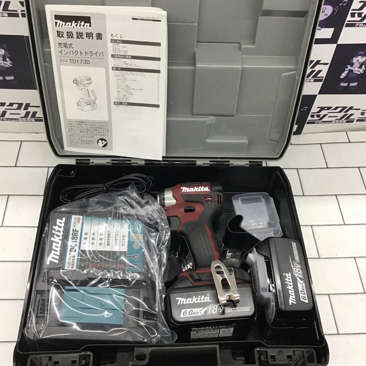 ★マキタ(makita) コードレスインパクトドライバー TD173DGXAR【所沢店】