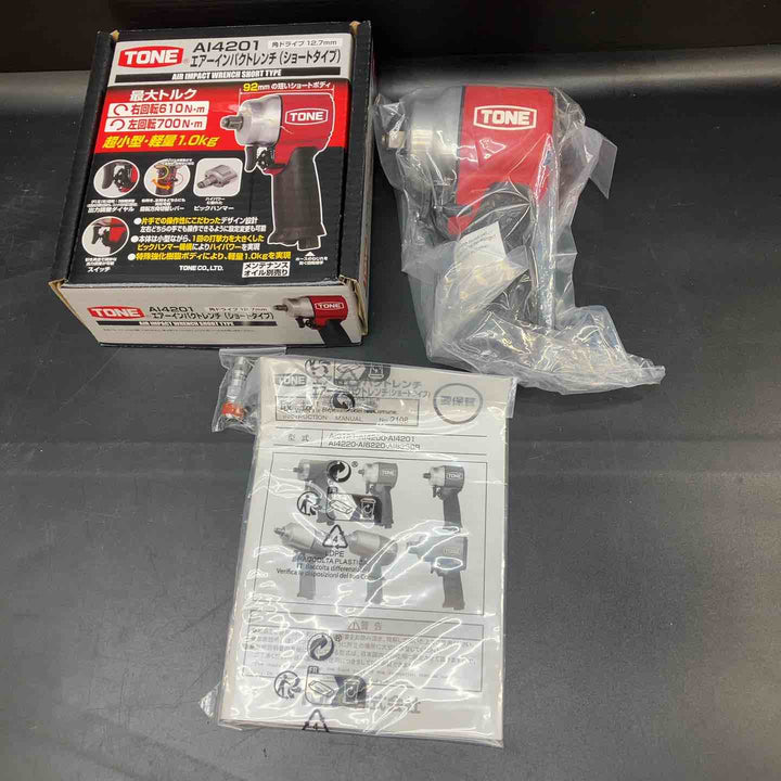 【未使用】トネ(TONE) エアインパクトレンチ AI4201【川越店】