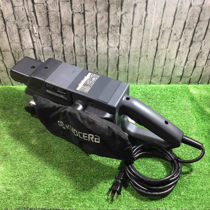 京セラ(Kyocera) 旧リョービ プロ用 ベルトサンダー ABE3210 637550A ブラック 集じん機構付【川口店】
