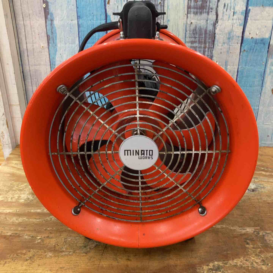 ミナト 排送風機 ダクトファン MDF-251A 《5mエアーダクト付きセット》 (口径250mm)【柏店】