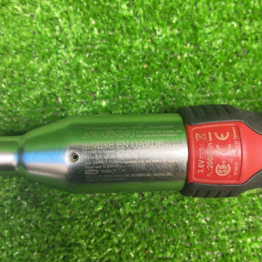 TONE 3/8 コードレスラチェットレンチ CR3000【藤沢店】