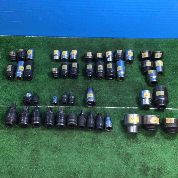 インパクト レンチ ソケット まとめ売り ツールセット 47点まとめ売り スーパーツール・椿モデル KTC・KOKEN他【岩槻店】
