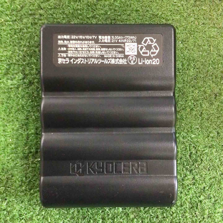 BURTLE バートル エアークラフト 2024年モデル 22Vリチウムイオンバッテリー アーミカーキ AC08 61 F 充電器なし【町田店】