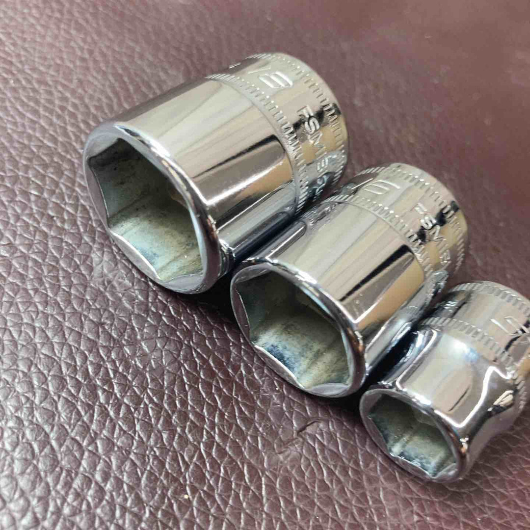 【中古品】 スナップオン(Snap-on) 3/8 シャローソケット 3個 FSM111～FSM181 【東大和店】