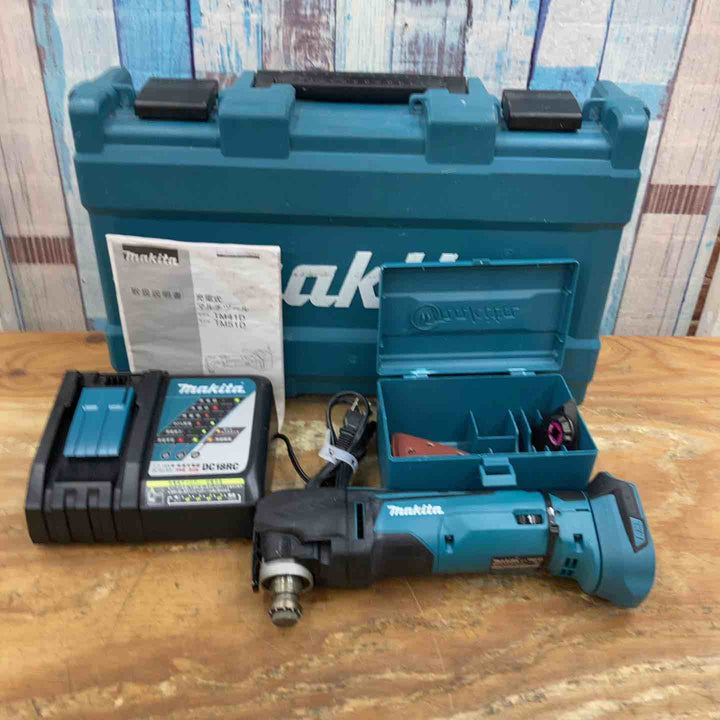 ★マキタ(makita) コードレスマルチツール TM51DZ 本体+ケース+充電器+ツールボックス【柏店】