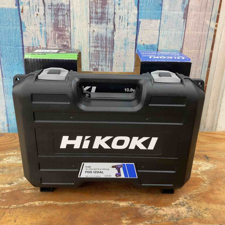 ◇ハイコーキ(HIKOKI ※旧:日立工機) コードレスドライバドリル FDS12DAL(2ES)【柏店】
