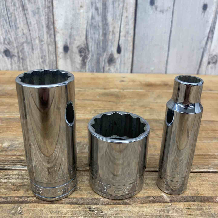 【中古品】 スナップオン(Snap-on) ソケットまとめ TWM13A SWM321など 計8個セット 1/2 ブランド ミリ インチ 【東大和店】
