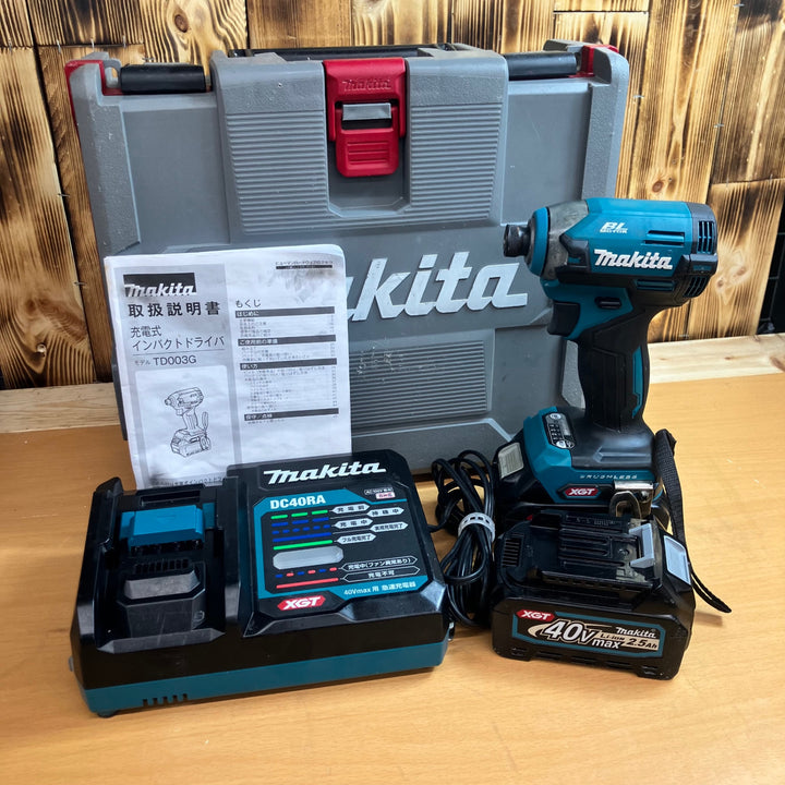 ★マキタ(makita) コードレスインパクトドライバ TD003GRAX【越谷店】
