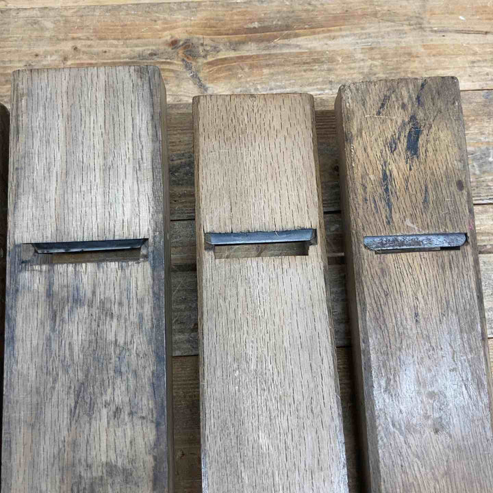 【中古品】 秀童・秀正・長光・千代・富鶴 鉋5点セット  鉋 かんな カンナ 和工具 大工道具 鑿 のみ 鋸 のこ 【東大和店】
