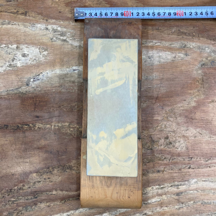 ▼天然砥石 丸尾山 卵色巣板巣なし 約220×80mm【柏店】