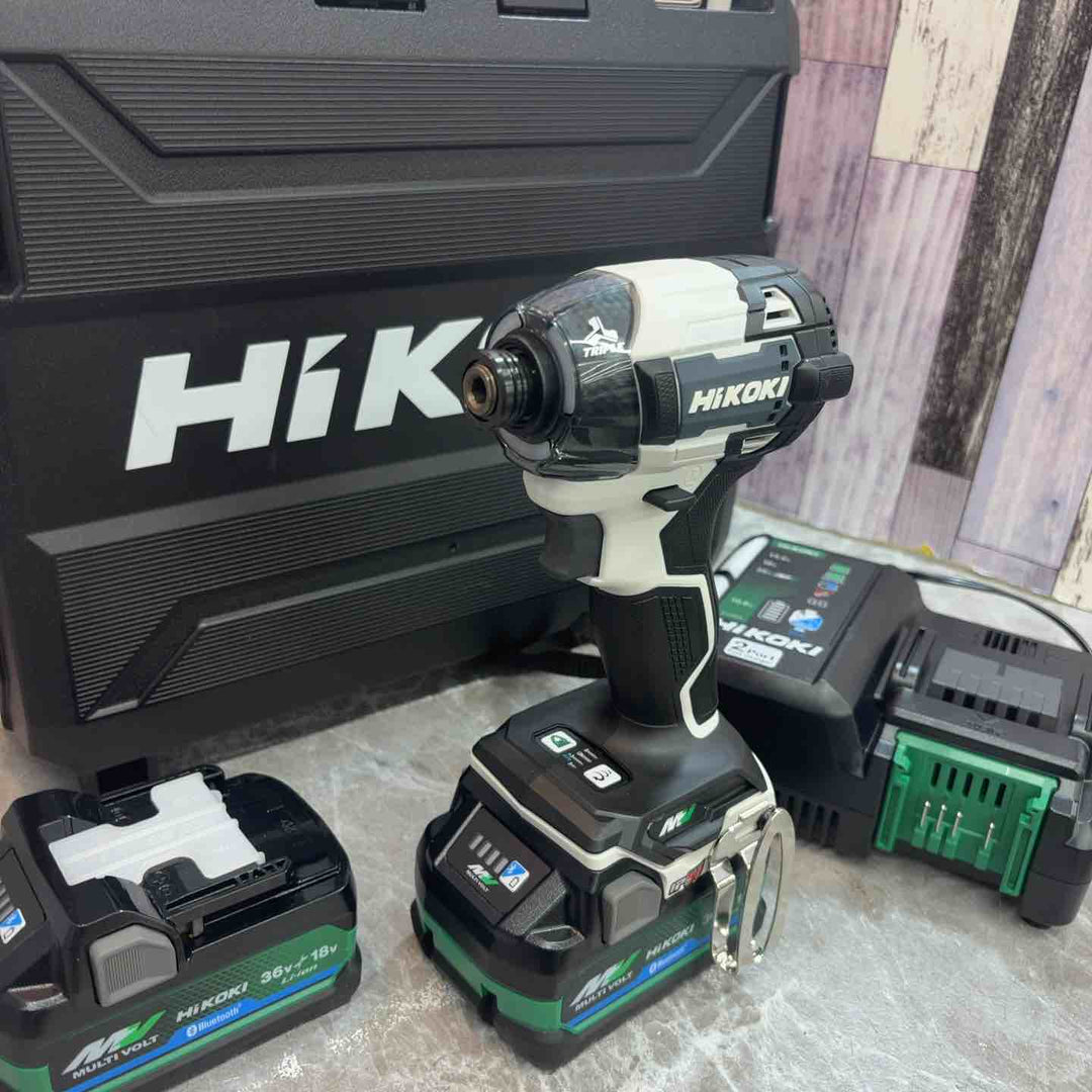 ★ハイコーキ(HIKOKI ※旧:日立工機) コードレスインパクトドライバー WH36DD(2XHSZ)(FW)【八潮店】