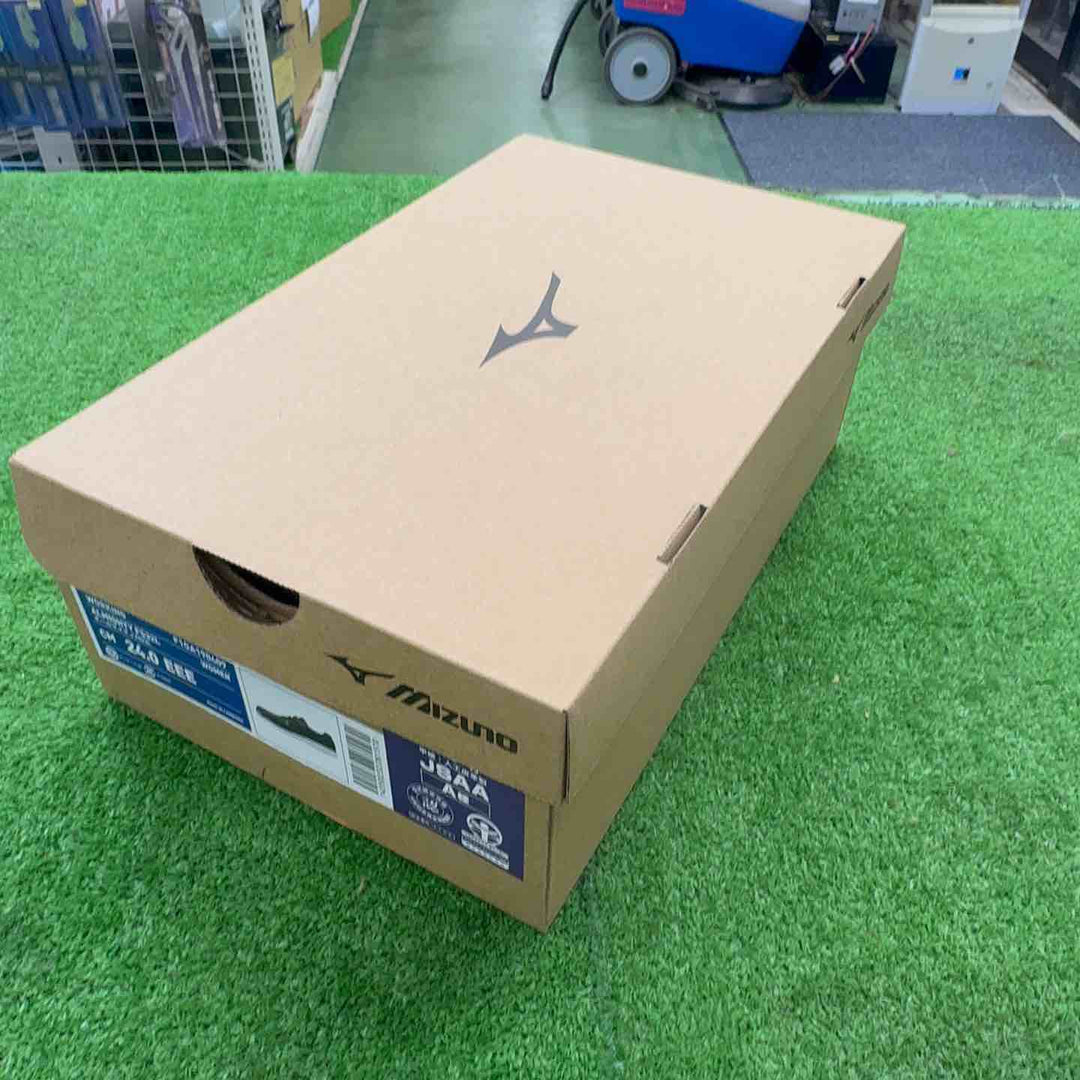 【未使用・24.0cm・レディース向け】 ミズノ  安全靴 オールマイティ FS32L F1GA1904 ブラック 24.0cm 【桶川店】