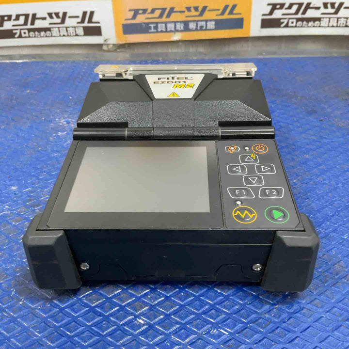 古河電工 FITEL 簡易2心融着機 EZD01M2 ホットストリッパ ファイバカッタセット 通電確認のみ【草加店】