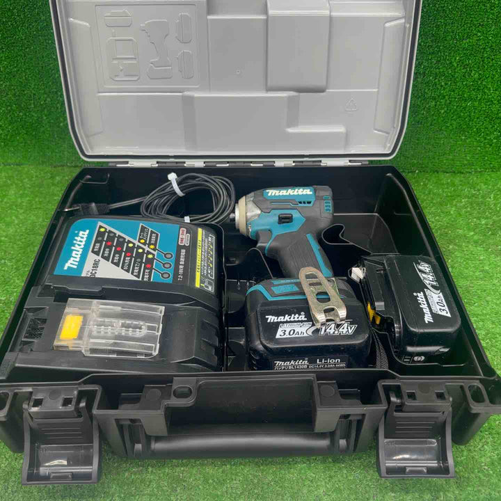 【中古・動作品】 マキタ makita) 14.4Vコードレスインパクトドライバー TD160DRFX 【桶川店】