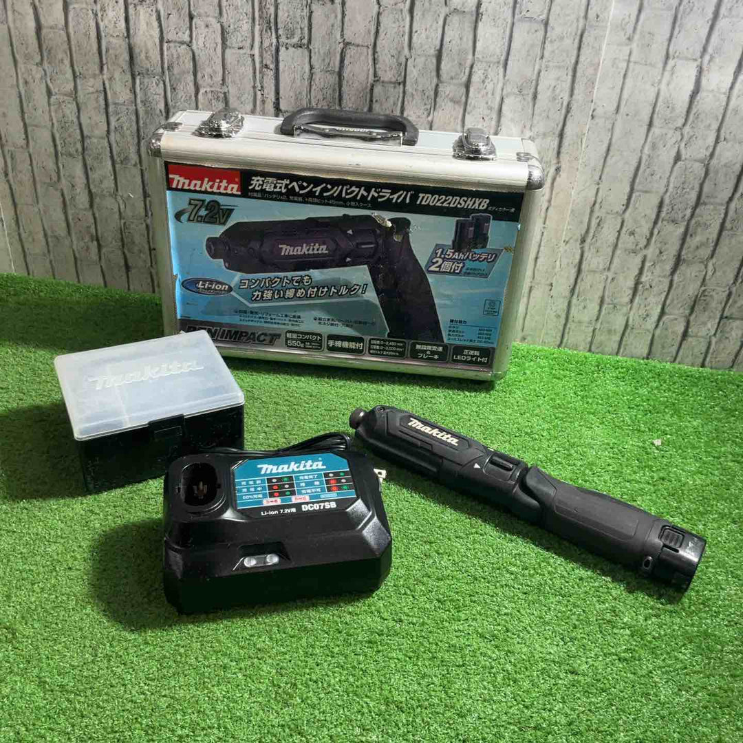 ★マキタ(makita) コードレスペンインパクトドライバー TD022DSHXB 動作確認済【川口店】