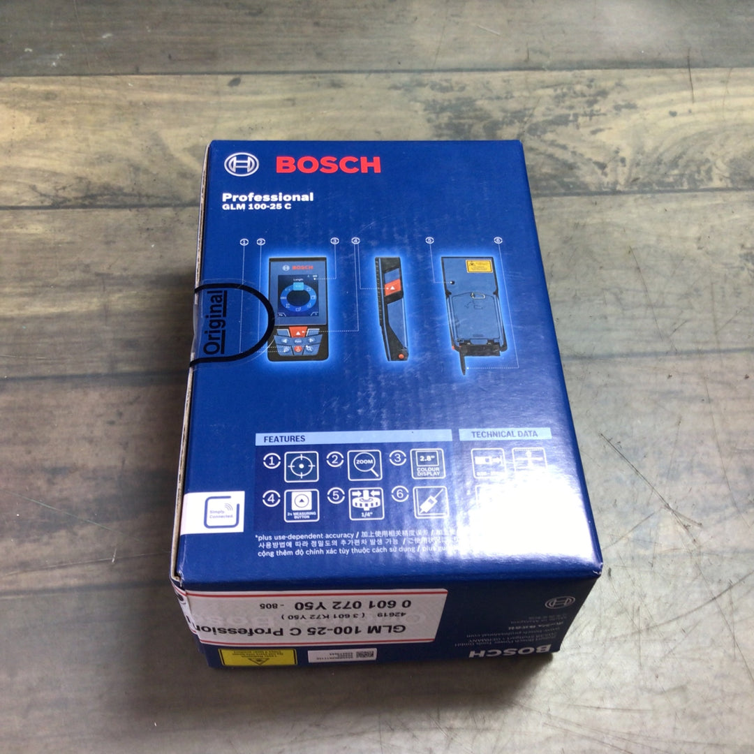 【未使用品】〇ボッシュ レーザー距離計 GLM100-25C【東大和店】