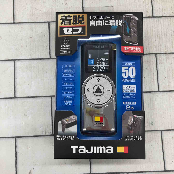 ◇TJMデザイン タジマ(Tajima) セフレーザー距離計G05ブラック TSFLK-G05BK PSCマーク適合商品【所沢店】